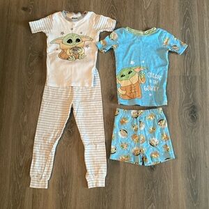 Star Wars Grogu (Baby Yoda) 1 pairs of pajama sets